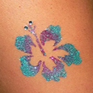 Glitter tattoos